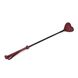 Шльопалка-сердечко Liebe Seele Wine Red Riding Crop with Heart-Shape Tip, натуральна шкіра SO9458 фото 1