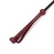 Шльопалка-сердечко Liebe Seele Wine Red Riding Crop with Heart-Shape Tip, натуральна шкіра SO9458 фото 2