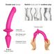 Анальна пробка з дилдо Strap-On-Me SWITCH PLUG-IN SEMI-REALISTIC DILDO FUCHSIA - L (м'ята упаковка) SO6829-R фото 3