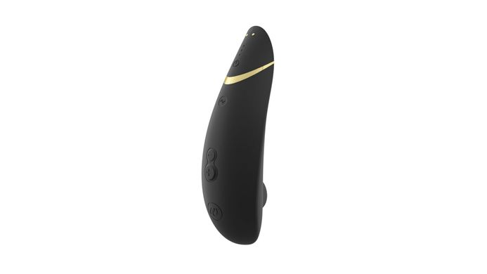 Вакуумний кліторальний стимулятор Womanizer Premium 2 - Black, функції Autopilot та Smart Silence SO8749 фото