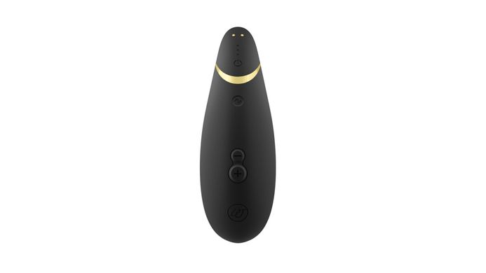 Вакуумний кліторальний стимулятор Womanizer Premium 2 - Black, функції Autopilot та Smart Silence SO8749 фото