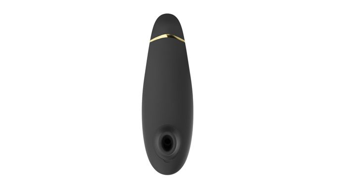 Вакуумний кліторальний стимулятор Womanizer Premium 2 - Black, функції Autopilot та Smart Silence SO8749 фото