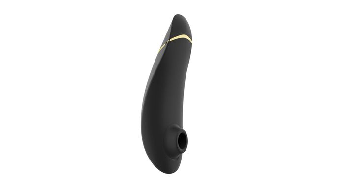 Вакуумний кліторальний стимулятор Womanizer Premium 2 - Black, функції Autopilot та Smart Silence SO8749 фото