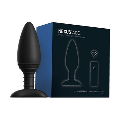 Анальна вібропробка Nexus ACE Large, з пультом ДК, макс. діаметр 5 см ACE002 фото