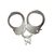 Наручники металлические Adrien Lastic Handcuffs Metallic (полицейские) AD30400 фото