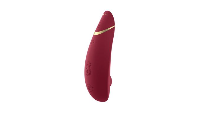 Вакуумный клиторальный стимулятор Womanizer Premium 2 - Bordeaux, функции Autopilot и Smart Silence SO8750 фото