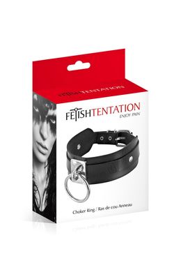 Ошейник c кольцом Fetish Tentation Choker Ring SO4674 фото