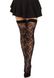 Чулки Leg Avenue Wild rose net thigh highs One Size SX1042 фото 4