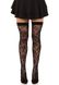 Чулки Leg Avenue Wild rose net thigh highs One Size SX1042 фото 1