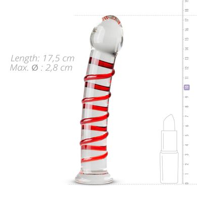 Скляний дилдо Gildo Glass Dildo No.15 SO4621 фото