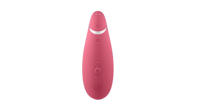 Вакуумный клиторальный стимулятор Womanizer Premium 2 - Raspberry, функции Autopilot и Smart Silence SO8753 фото