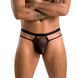 Чоловічі прозорі стринги Passion 029 THONG COLLIN L/XL Black, сітка SO7558 фото 1