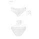 Трусики с широкой резинкой и кружевом Passion PS001 PANTIES L, white SO4171 фото 5