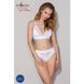 Трусики с широкой резинкой и кружевом Passion PS001 PANTIES L, white SO4171 фото 3