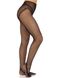 Панчохи Leg Avenue Crotchless Net Tights with Heart Backseam Black One Size SX1051 фото 1