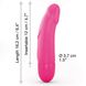 Вибратор Dorcel Real Vibration S Magenta 2.0, диам 3,7см, перезаряжаемый, для точки G SO3564 фото 5