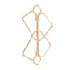 Зажимы для сосков LOCKINK Nipple Clamps - Golden SX0850 фото 7