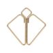 Затискачі для сосків LOCKINK Nipple Clamps - Golden SX0850 фото 3