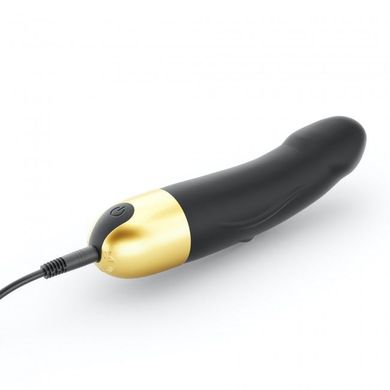 Вібратор Dorcel Real Vibration S Gold 2.0, діаметр 3,7см, перезаряджуваний, для точки G SO3565 фото