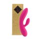 Гнучкий вібратор кролик з двома моторами FeelzToys Lea Rabbit Vibrator Rubine Red SO4432 фото 1