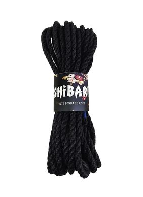 Джутовая веревка для Шибари Feral Feelings Shibari Rope, 8 м черная SO4004 фото