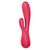 Смарт вибратор-кролик Satisfyer Mono Flex Red, 2 мотора, управление через интернет SO3900 фото