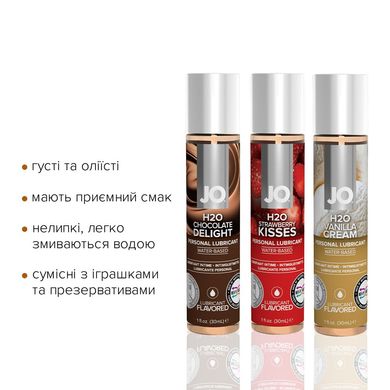 Набор JO Tri-Me Triple Pack — Neapolitan (3×30 мл) три разных вкуса оральных смазок SO6775 фото